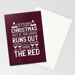 Christmas Wine Stationery Card