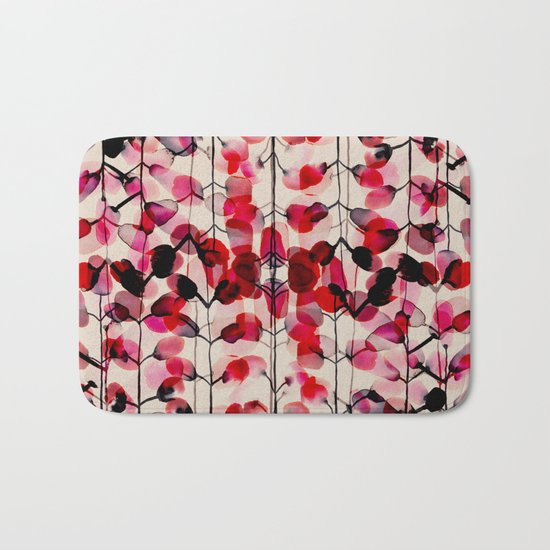flower pattern 03 Bath Mat