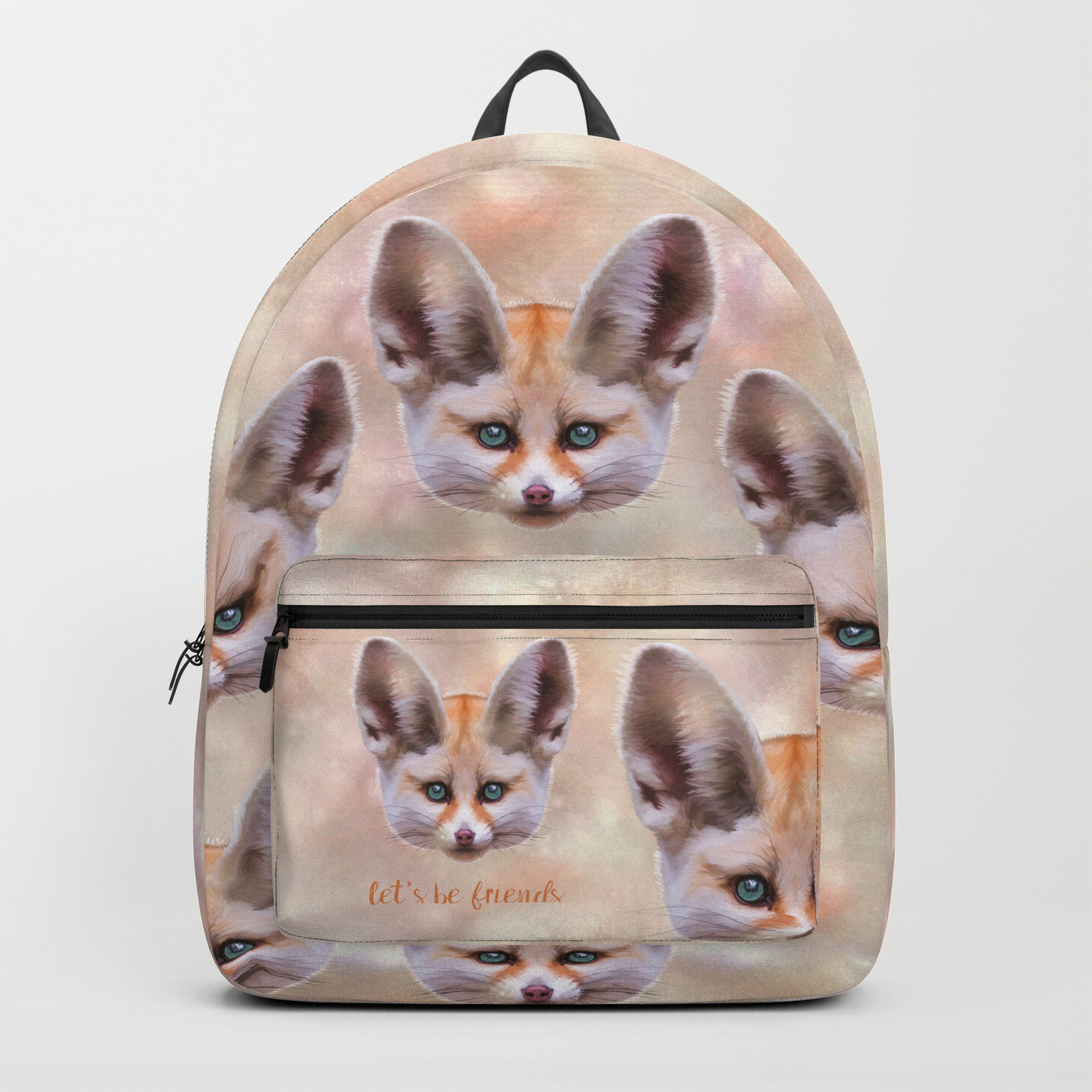 Fennec Fox Backpack by CatyArte | Society6