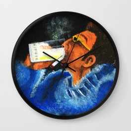 "HERE'S TO FEELIN' GOOD ALL THE TIME" Wall Clock