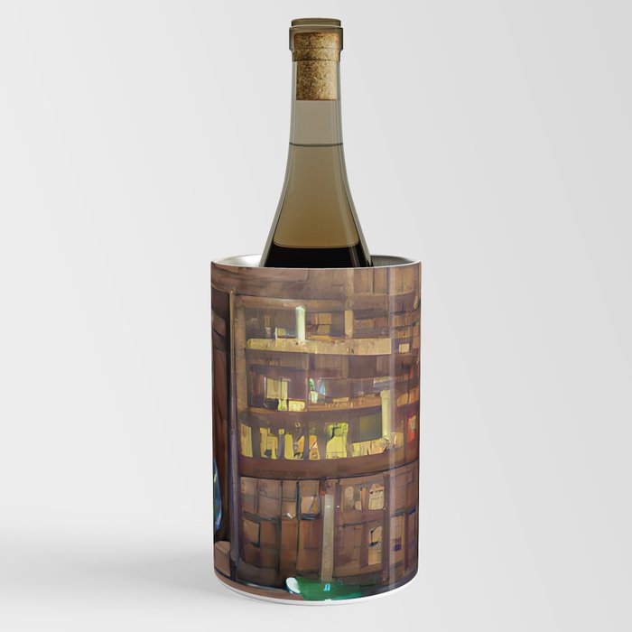 Apothecary Cabinet Wine Chiller