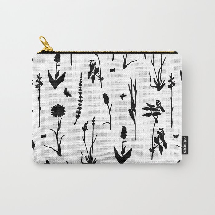Wildflowers Carry-All Pouch
