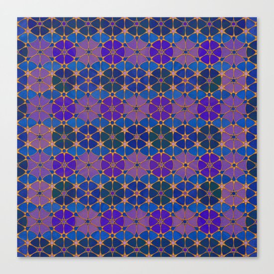 Flower of Life Pattern 3 Canvas Print