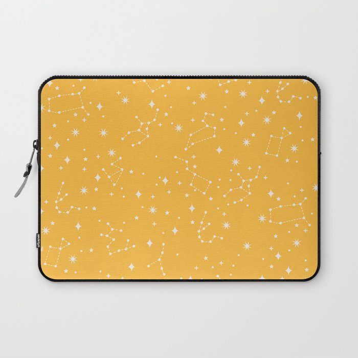 Yellow Constellations Laptop Sleeve
