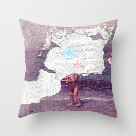 It´s gone · The forgotten childhood 2 Throw Pillow