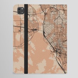 Buffalo - USA, Artistic Map Collage iPad Folio Case