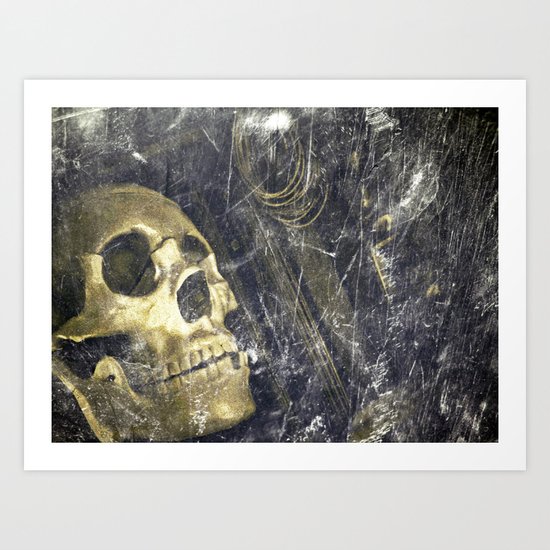 OldSkull Art Print