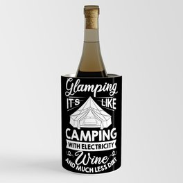 Glamping Tent Camping RV Glamper Ideas Wine Chiller