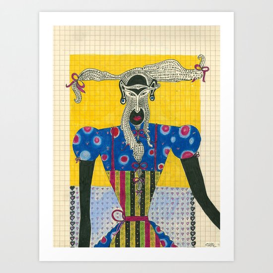 Apron Art Print