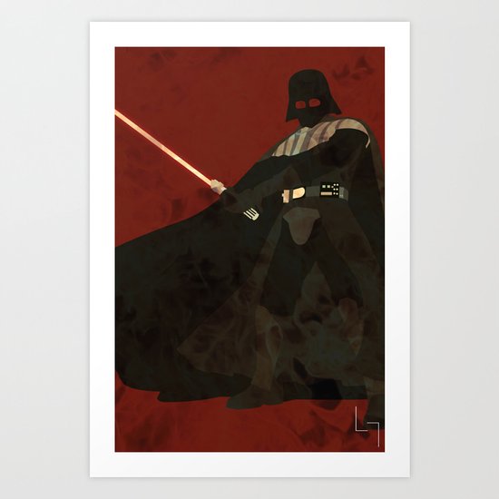 Darth Vader Art Print