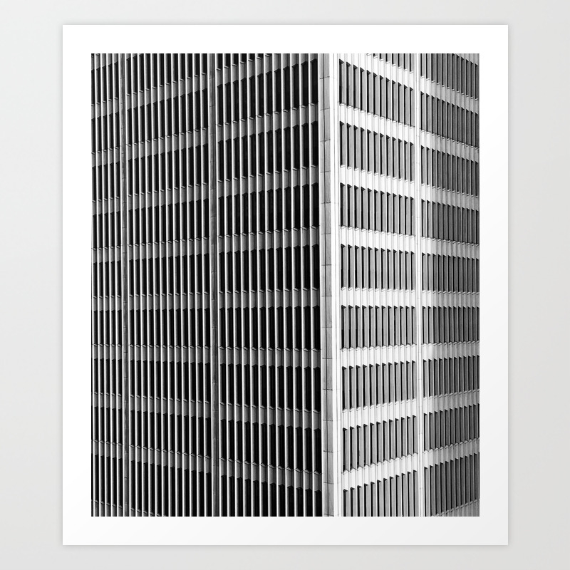 Modern Architecture Downtown Detroit Yamasaki Art Print By Melissapoirierphotography Society6