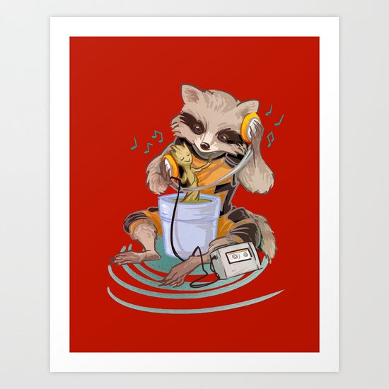 Groovin' Art Print