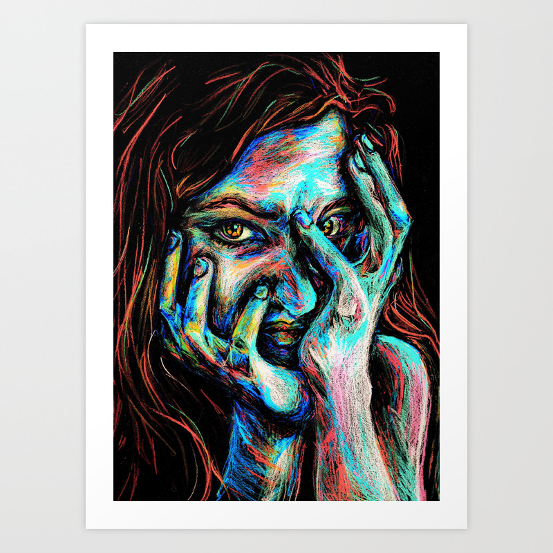 Hide And Seek Art Print By Elyssabsb Society6