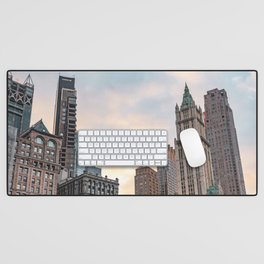 Architecture in NYC at Sunset | Travel Photography Desk Mat