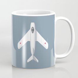 MiG-17 Fresco Jet Aircraft - Slate Coffee Mug