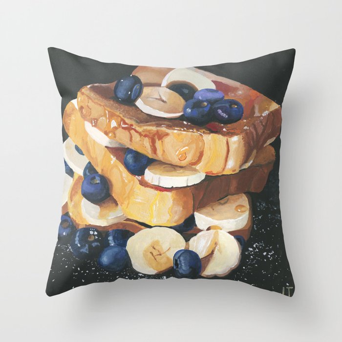 French Toast Throw Pillow