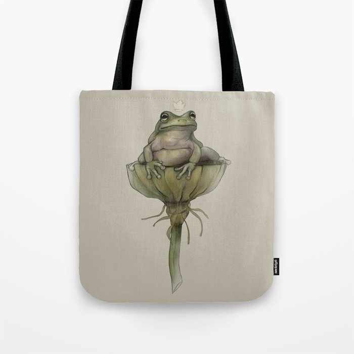 The frog prince Tote Bag