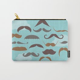 Mustaches in the Sky Carry-All Pouch