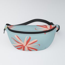 Red Swirl Fanny Pack