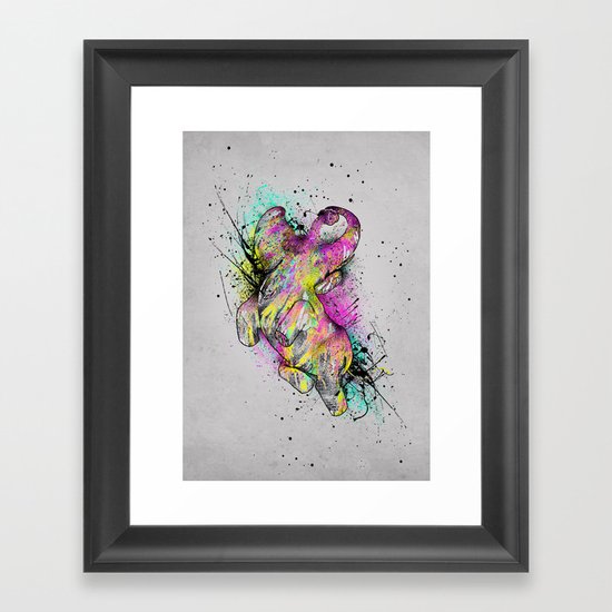 ELE'Paint Framed Art Print