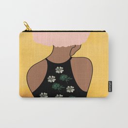 Woman At The Meadow 25 Carry-All Pouch
