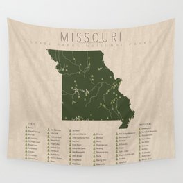 Missouri Parks Wall Tapestry