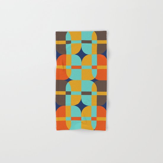 Geometric#20 Hand & Bath Towel
