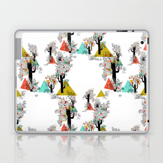 Tree Triangles Laptop & iPad Skin