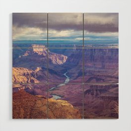 Grand Canyon and the Colorado River Wood Wall Art