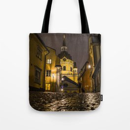 Stockholm Church Tote Bag