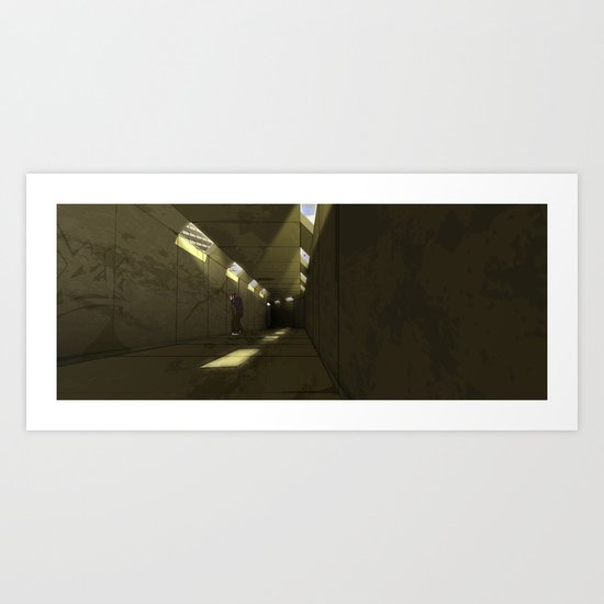Did You Hear That? Art Print