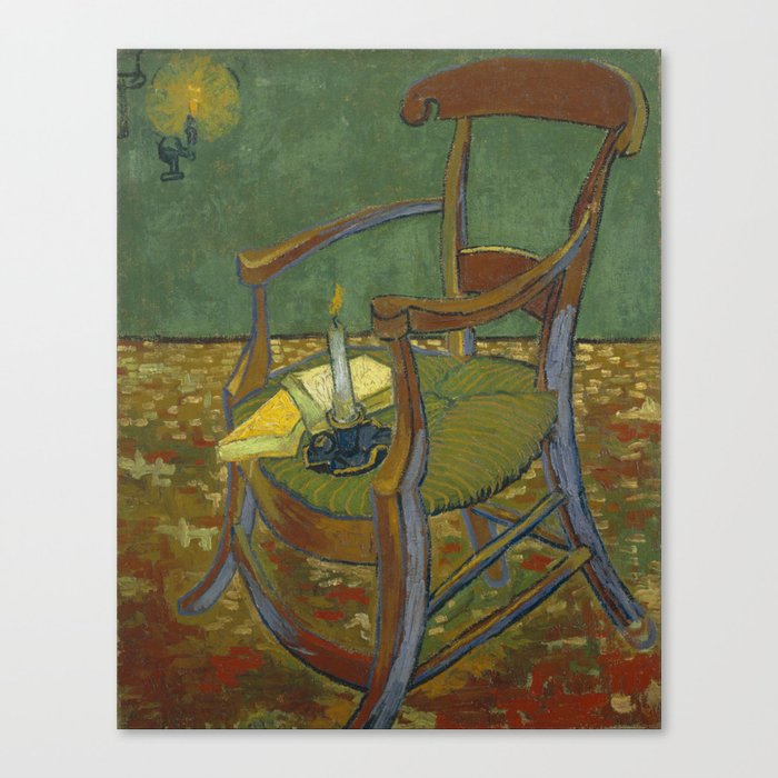 Gauguin's chair by Vincent van Gogh Canvas Print