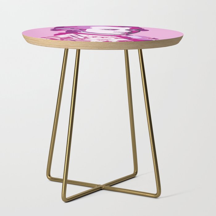Hot Pink Mozart  Side Table