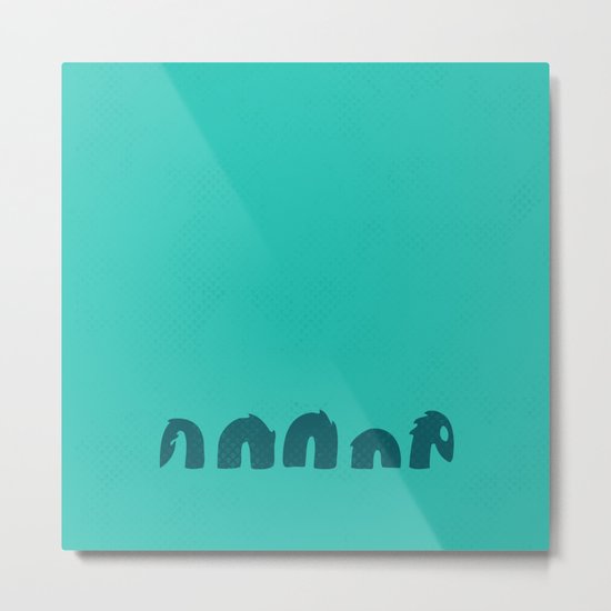 Sea Serpent Metal Print