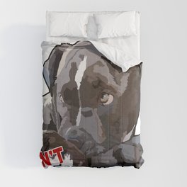 "Don't Bully Me" - Pitbull Dog Breed Comforter