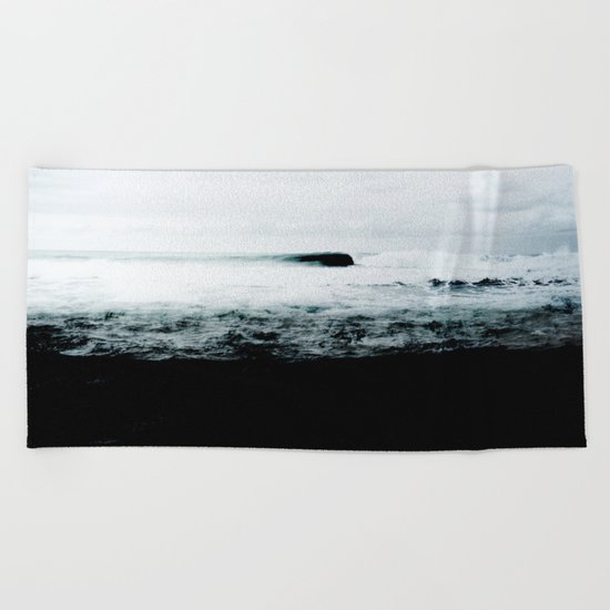 Dark Water Beach Towel