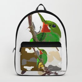 Looking for you Tody bird Backpack