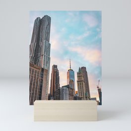 Sunset Views of New York City | Travel Photography in NYC Mini Art Print