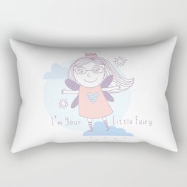 Cute Little Fairy Rectangular Pillow