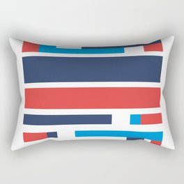Colorblock Rectangular Pillow