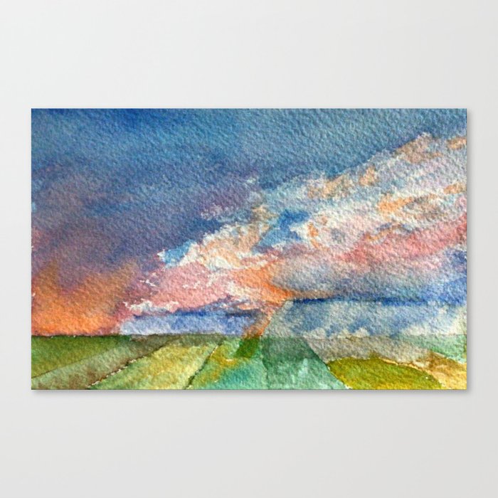 Clouds 01 Canvas Print