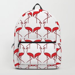Birds Red Flamingos on the Beach Backpack | Birdsflamingos, Redflamingos, Sealife, Artprints, Graphicdesign, Oceanbeach, Flying, Summersea, Sand, Coastaldecor 