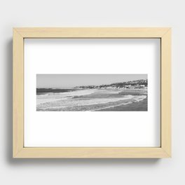 Pacific Beach Panorama Recessed Framed Print