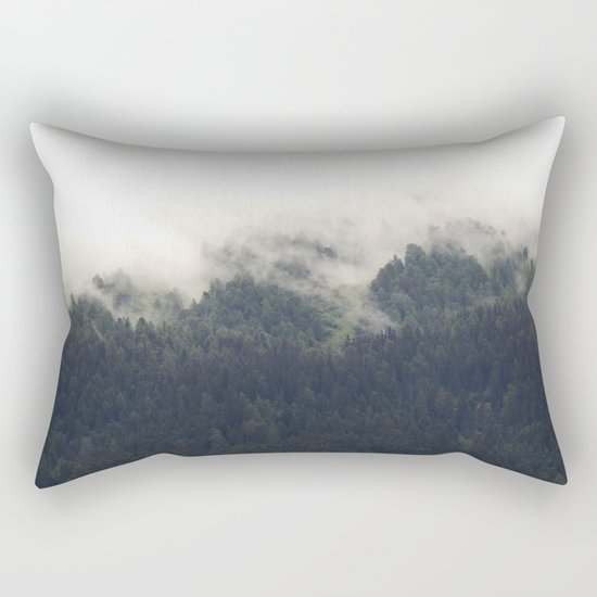 Forest #evergreen # landscape photography Rectangular Pillow