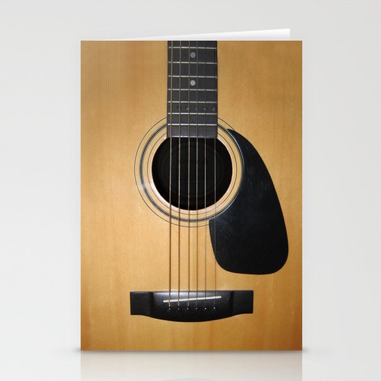 Guitar Stationery Cards