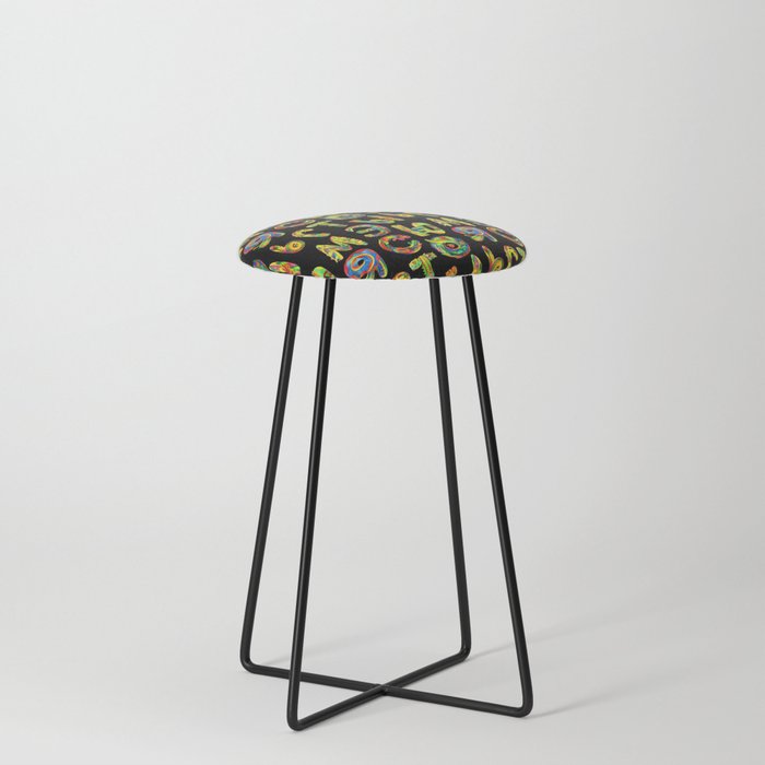 Plant letters Counter Stool