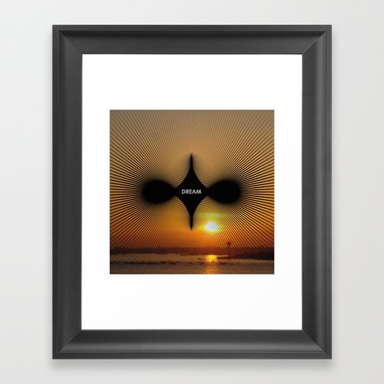 DREAM Framed Art Print
