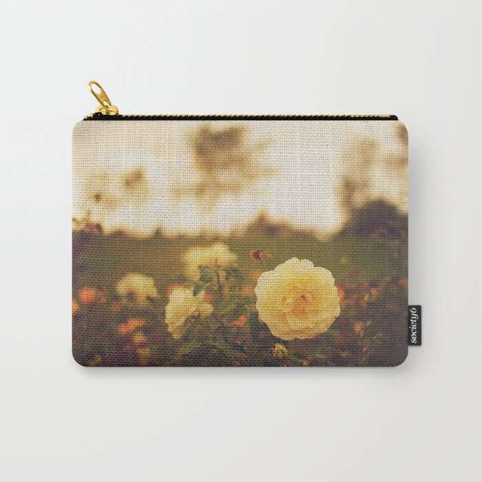 Yellow Roses Carry-All Pouch