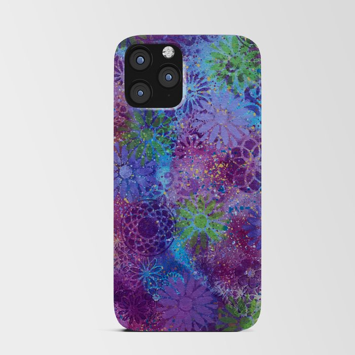 Flower Nebula iPhone Card Case