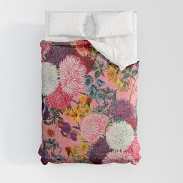 Floral Pink Pattern Comforter